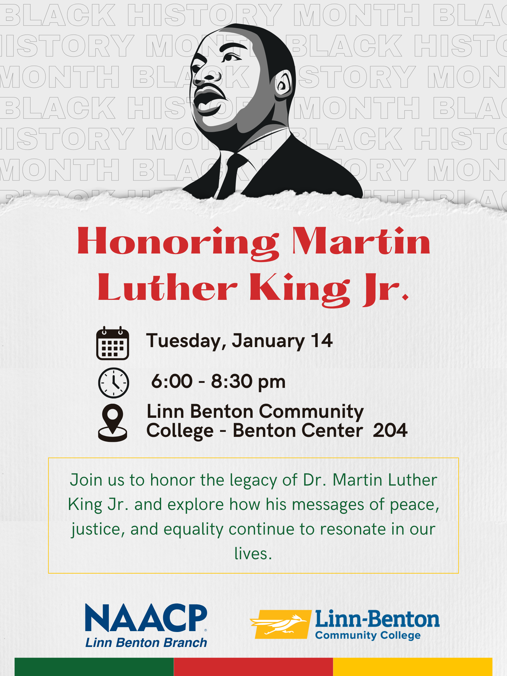 LBCC to Celebrate Martin Luther King Jr's Legacy Tuesday - The Commuter